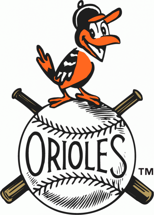 Baltimore Orioles 1954-1965 Primary Logo fabric transfer
